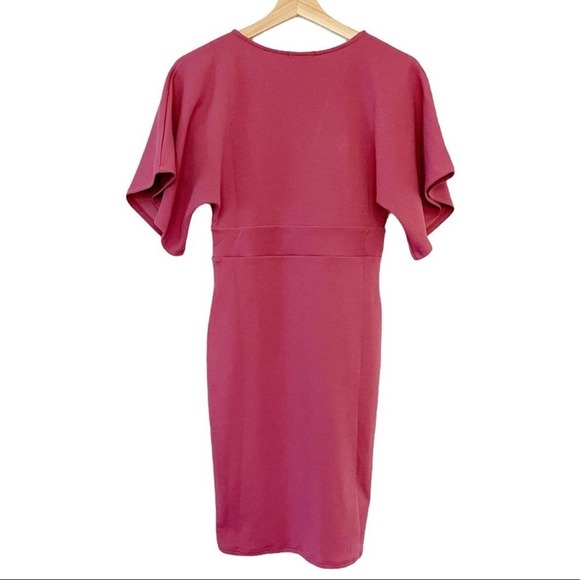 NEW Episode Los Angeles Short Mauve‎ A-Line Bell Sleeve Dress - Picture 4 of 6